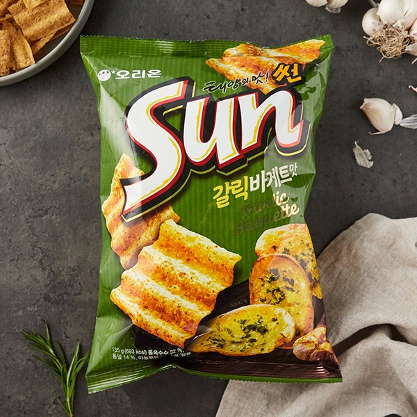 [オリオン] ORION サンチップ ガーリックバゲット味  / 80g  韓国お菓子 スイーツ お菓子