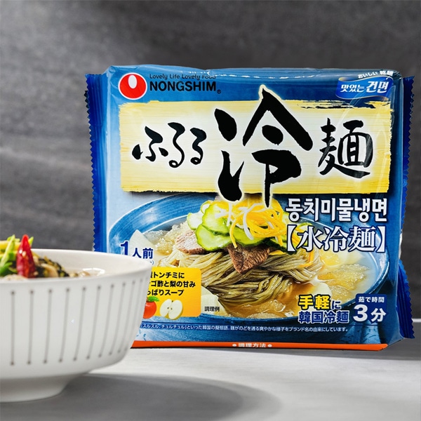 [農心] ふるる冷麺 水冷麺 / 155g・1人前 韓国冷麺 水冷麺 冷麺