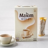 [東西] Maxim マキシム ホワイトゴールドコーヒーミックス / 100包 インスタントコーヒー 韓国コーヒー