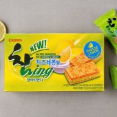 [CROWN] クラウン チャムING チーズレモン味/135ｇ ラッカー フレッシュなクリーム|お菓子