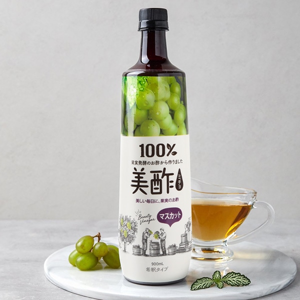 [CJ] 美酢(ミチョ)マスカット味/900ml 健康酢 お酢ドリンク 飲む酢