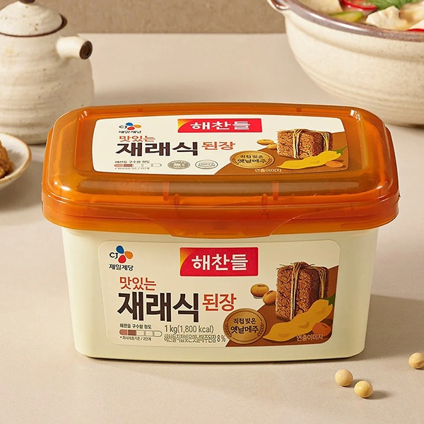 ごんべぇさん CJ] ヘチャンドル 在来式テンジャン 味噌 /3kg デンジャン 韓国調味料