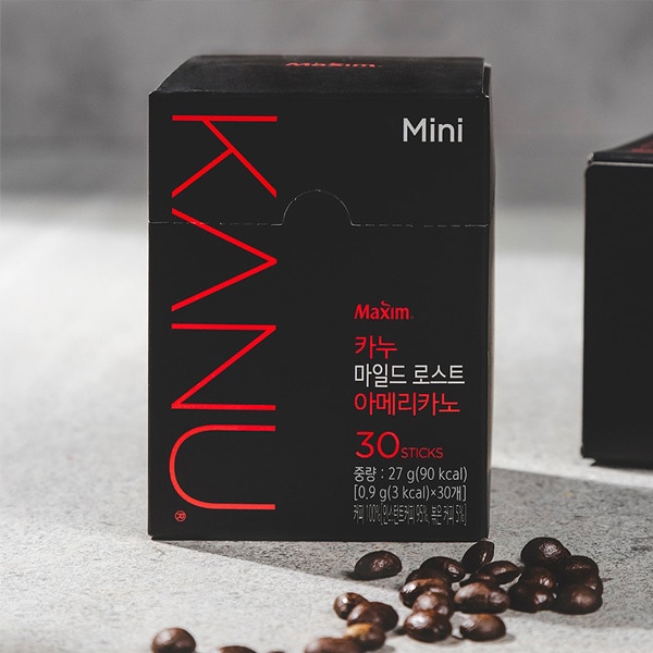 [東西] Maxim マキシム KANU カヌ ミニ マイルドロースト(30包) / インスタントコーヒー カヌアメリカノ