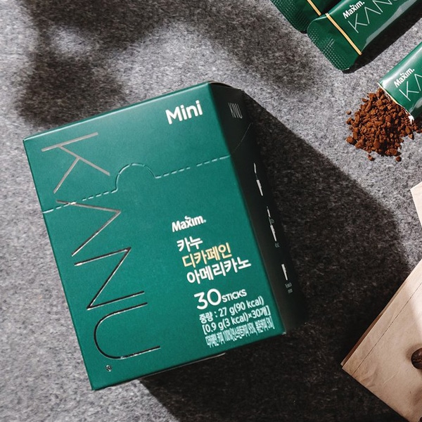 [東西] Maxim マキシム KANU デカフェインアメリカーノ (30包) / カフェインレスコーヒー デカフェ