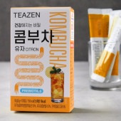 [TEAZEN] ティーゼン コンブチャ KOMBUCHA 柚子味 / 5g×10包 健康茶