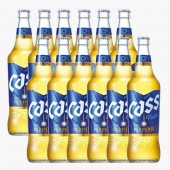 [OB] CASS カス瓶ビール /1箱(500ml×12本)カスビール 韓国お酒 韓国ビール