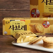 [ヘテ] サブレ バター味クッキー / 84g　スナック 韓国お菓子 サクサクとした歯ごたえ|お菓子