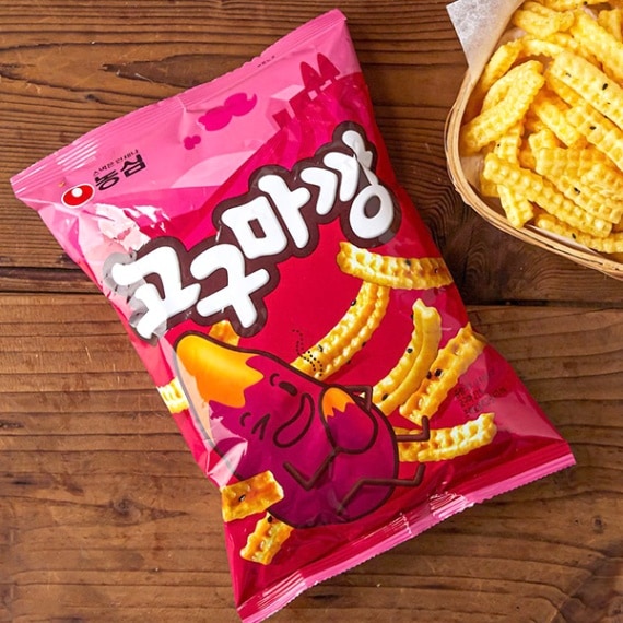 [農心] コグマカン さつまいも味スナック / 83g スイートポテト 韓国お菓子 ノンシム