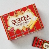 [CROWN] クラウン ククダス ホワイトチョコ入りクッキー / 77g  韓国お菓子 クッキー