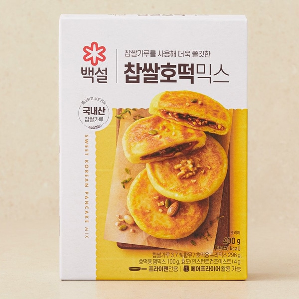 CJ] 白雪 もち米ホットクミックス / 400g 韓国式ホットケーキミックス