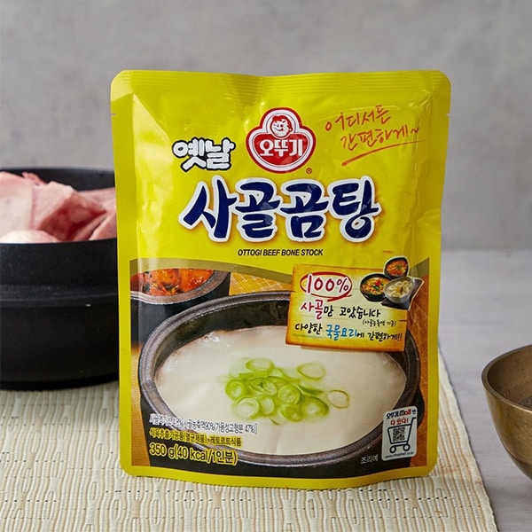 オットギ] 牛骨スープ サゴル コムタン/ 1BOX(500g×18個入) レトルト