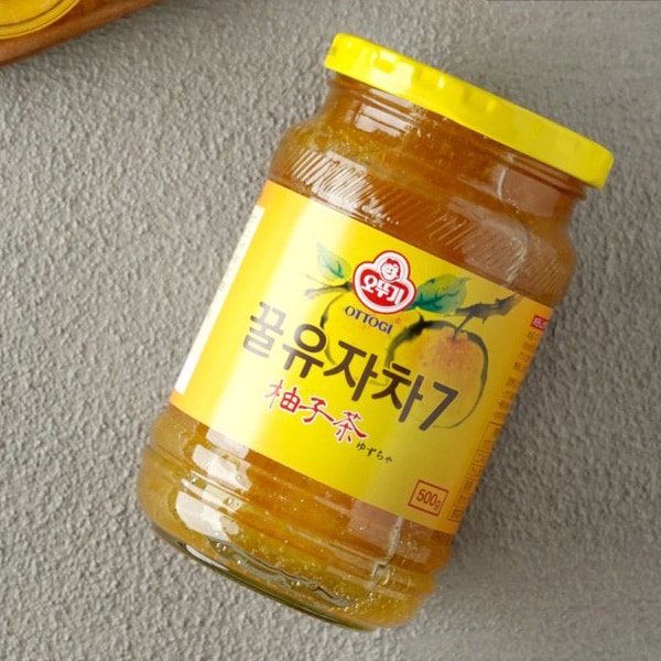 オットギ] ゆず茶 生姜茶 ナツメ茶 3瓶セット / 500g×3本 3便セット