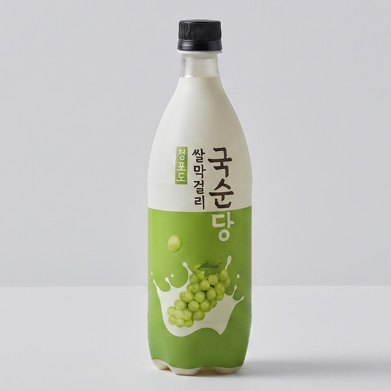 [麹醇堂] 米マッコリ マスカット / 750ｍl Alc.3％ 飲みやすい まっこり ぶどうマッコリ マスカット味 伝統酒 韓国お酒