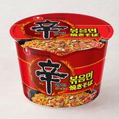[農心] 辛ラーメン 焼きそばカップ / 105g 日本語バージョン 炒めカップ麺 カップラーメン ノンシム 韓国らーめん ポックンミョン