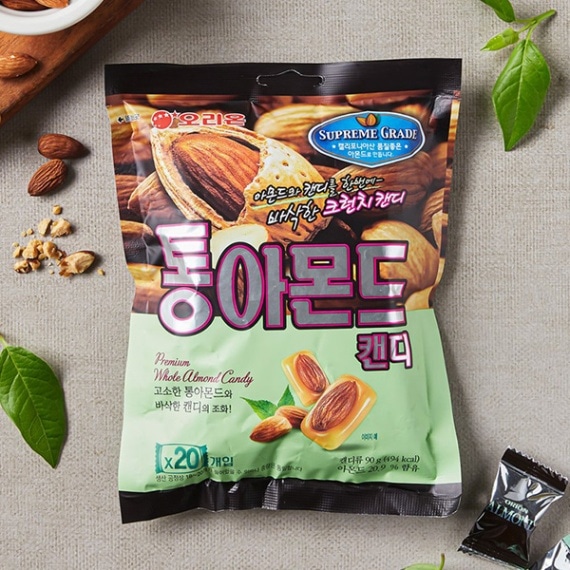 オリオン] ORION アーモンドキャンディ /90g 韓国お菓子 飴 あめ