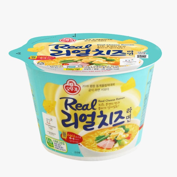 [オットギ] リアルチーズラーメン カップ麺/ 120g 韓国ラーメン インスタントラーメン 今夜くらべてみました
