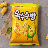 [農心] トウモロコシ味スナック / 70g　オクススカン スナック 韓国お菓子 トウモロコシカン|お菓子