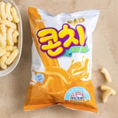 [CROWN] クラウン コーンチ チーズクリーム / 66g  韓国お菓子 コーンスナック菓子
