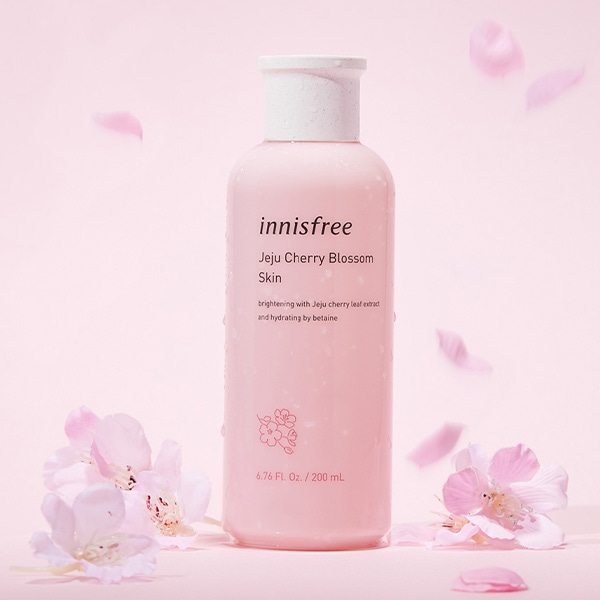 [innisfree]イニスフリー チェリーブロッサムスキン 化粧水 トナー / 200ml スキンケア 保湿 うるおい ウォーター 桜 韓国コスメ