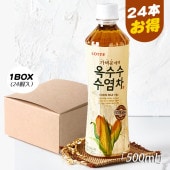 [ロッテ] LOTTE  とうもろこしのひげ茶 / 1BOX(500mlx24PET) トウモコロシ 韓国茶
