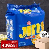 BTS JINステッカー付き[オットギ] ジンラーメン マイルド味 / BOX(40個入り)　箱売り 韓国ラーメン インスタントラーメン 袋ラーメン BTS JIN 箱売り
