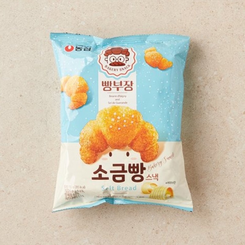 農心] 55g×4個 / パン部長のチョコパン 塩パン ラズベリーパン