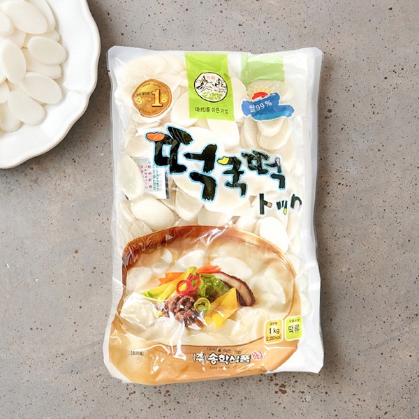 [松鶴] 1kg / トック 餅 韓国餅 韓国食品 韓国食材　