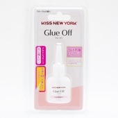 ネコポス[KISS NEW YORK] Glue Off グルーオフ / ネイルオフ つけ爪専用リムーバー ネイルチップオフ ネイルチップ外し