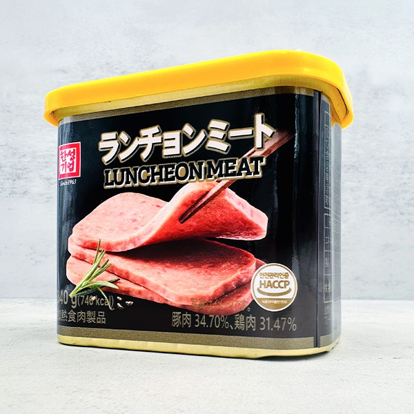 [ハンソン] ランチョンミート スパム / 340g 韓国スパム プデチゲに スパム SPAM 焼くだけで美味しい