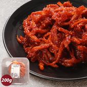 ジンミ さきイカ炒め / 200g さきいか甘辛和え イカのヤンニョム炒め 韓国おかず 韓国食品 キムチ （冷蔵）