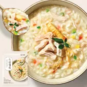 [OURHOME] 参鶏粥 270g / アウアホーム 参鶏湯 お粥 サムゲお粥 韓国粥 韓国料理 簡単韓国料理 レトルトスープ