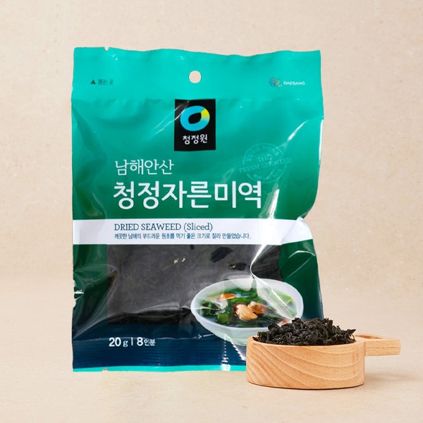[清浄園] 清浄わかめ 乾燥わかめ カット / 20g チョンジョンウォン カットワカメ 韓国食材