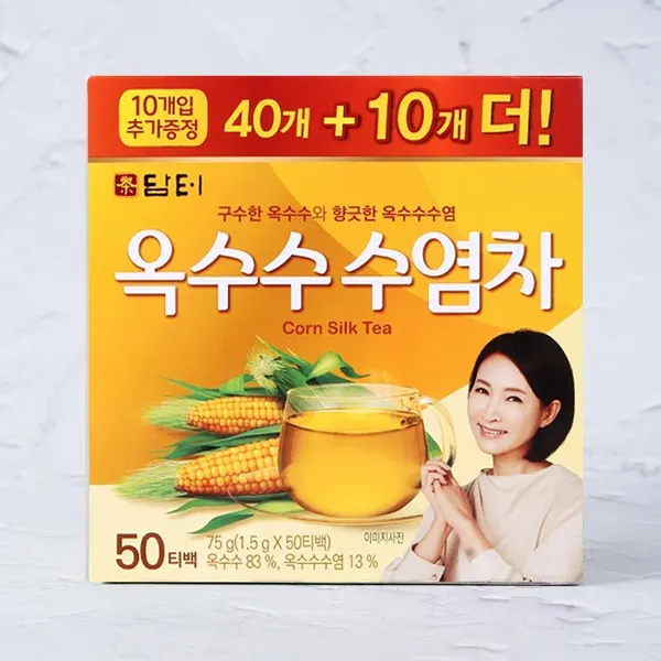 [ダムト] トウモロコシひげ茶 コーン茶 / 50包(ティーパック) とうもろこしひげ茶 ひげ茶 韓国伝統茶 健康茶