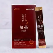 [小白之香] 紅参エキス スティック 発酵エキス 機能性表示食品 / 10ml×10包 紅参 6年根 紅参エキス100% サプリメント サポニン 高麗人参 ギフト プレゼント用 母の日