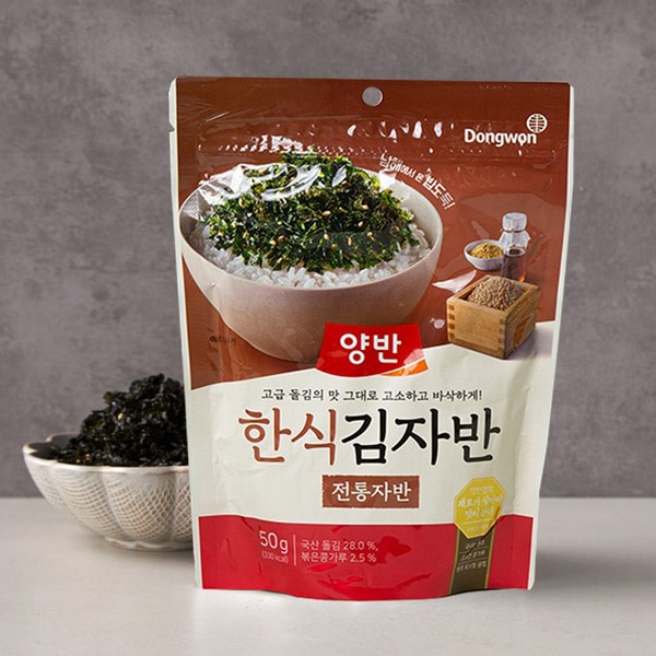 [東遠] ヤンバン ジャバン海苔 味付海苔炒め / 50g 韓食キムジャバン 味付けのふりかけ 海苔 韓国海苔 韓国のり