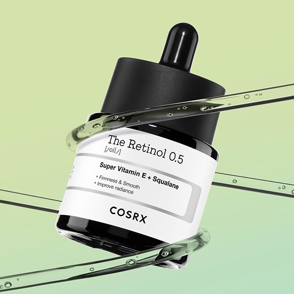[COSRX] RX ザ レチノール 0.5 オイル / 20ml マルチ栄養ケア フェイスオイル レチノール0.5％配合 夜用美容オイル 韓国コスメ