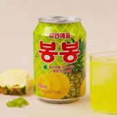 [ヘテ] パイナップル ボンボンジュース 果肉入り / 238ml つぶつぶ パイナップル bongbong 果肉入りのロングセラー清涼飲料水