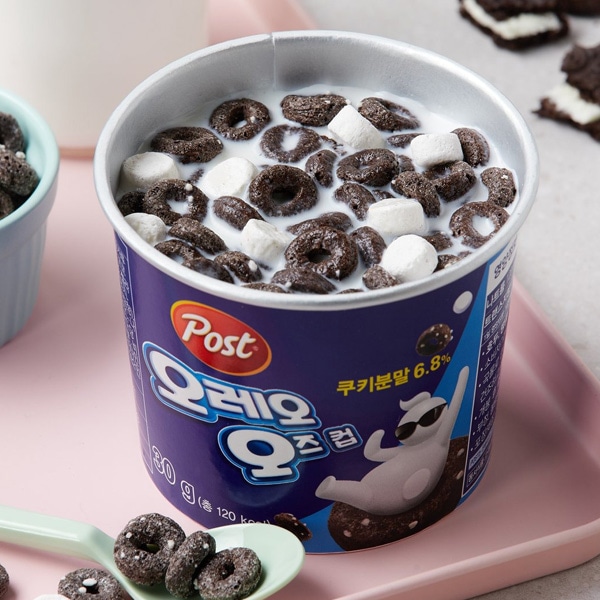 [Post] オレオ オズカップ / 30g OREO シリアル スナックトッピング チョコシリアル カップシリアル 韓国お菓子