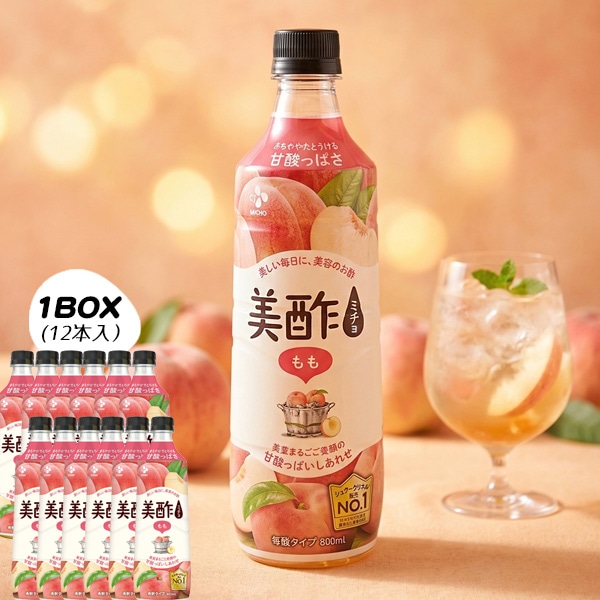 CJ] プチジェル美酢 (ミチョ) パイナップル/900ml 健康酢 お酢ドリンク