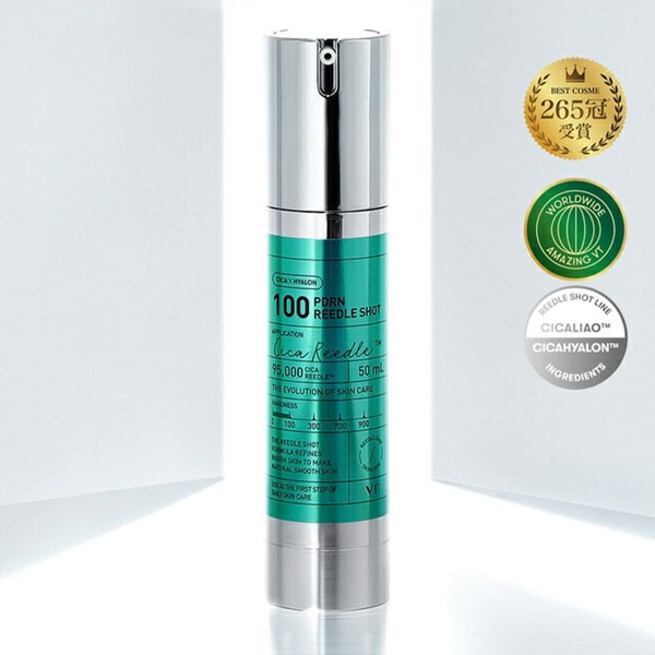 [VT COSMETICS] PDRN リードル ショット 100 / 50ml ブースター 美容液 ブイティー 針 導入液 シカ CICA シリカ ニードルショット エイジングケア