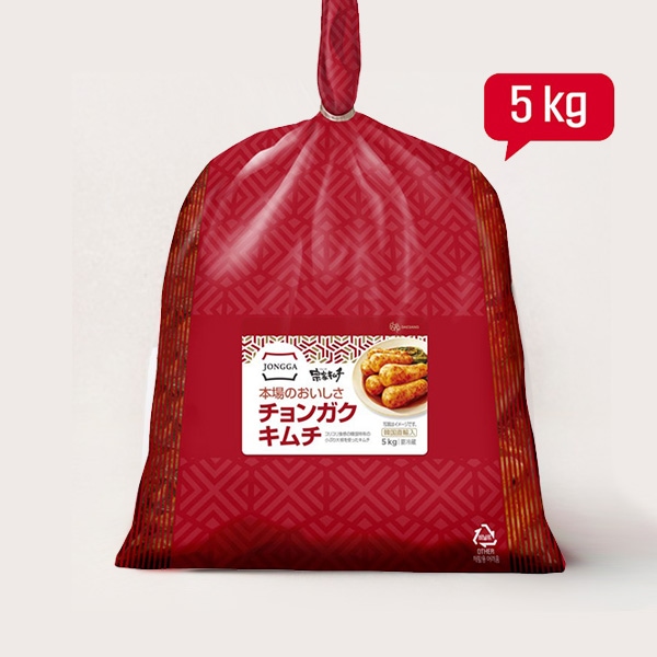 [宗家] チョンガクキムチ / 5kg チョンガ 大根 大容量 チョンカク 韓国キムチ (冷蔵)