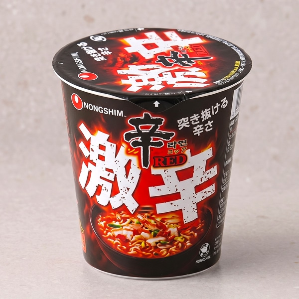[農心] 辛ラーメン 激辛 カップ麺 / 小 68g 激辛辛ラーメン 辛さ2倍 カップラーメン ノンシム 韓国らーめん