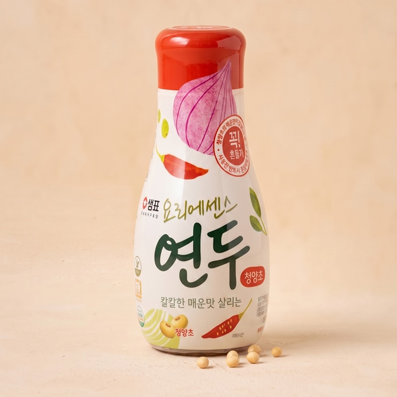 [センピョ] ヨンドゥ スパイシー 青陽草 / 150ml(小) 万能 液体調味料 純植物性 大豆発酵エッセンス 料理エッセンス 調味料 韓国料理 韓国調味料