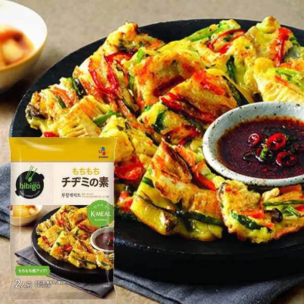 CJ] bibigo チヂミの素 / 2人前(302g) ビビゴ チヂミキット 簡単調理