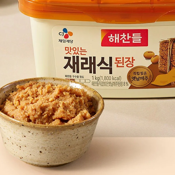 CJ] ヘチャンドル 在来式テンジャン 味噌 /500g デンジャン 韓国調味料