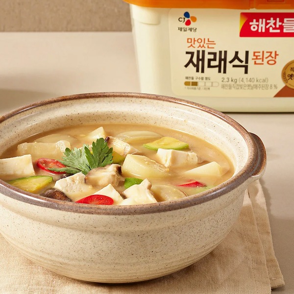 CJ] ヘチャンドル 在来式テンジャン 味噌 /1kg デンジャン 韓国調味料