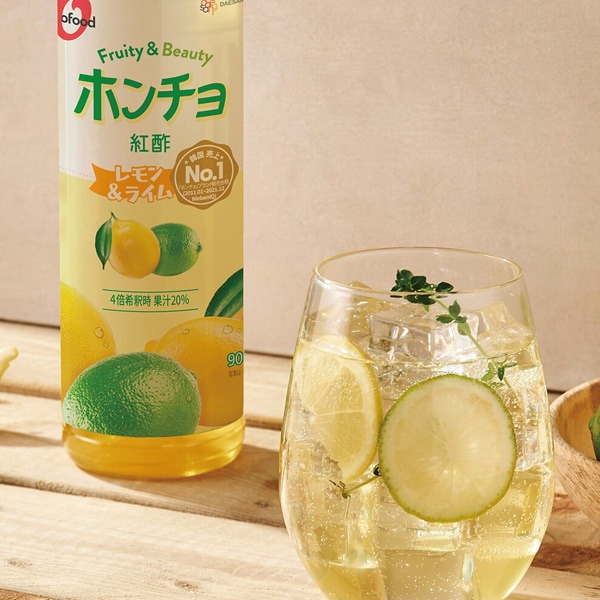 レモンさま専用 大象] 紅酢 ホンチョ レモン&ライム / 1BOX(900ml×12本） レモンライム