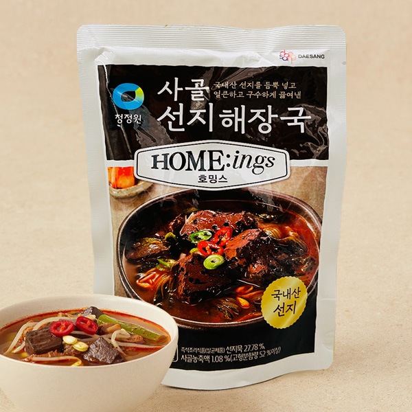 清浄園] 牛骨 ソンジスープ / 450g ソンジヘジャン レトルト 即席食品