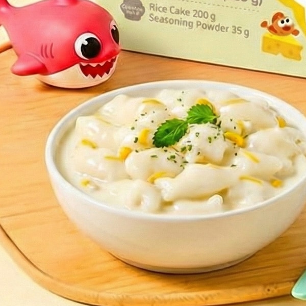 農心] ベイビーシャーク トッポギ クリーミー味 魚やサメ形の餅 / 230g