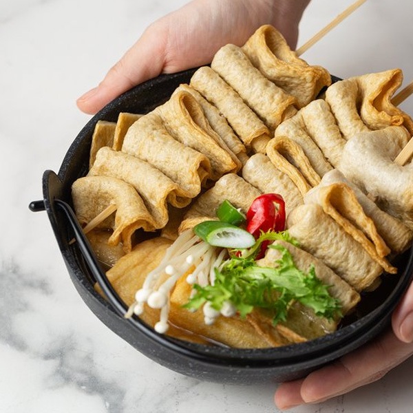 東遠] 釜山四角おでん / 1BOX(1kgx10袋) トッポギ材料 さつま揚げ(冷凍